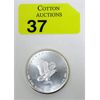 Image 1 : 1 Oz .999 Silver 1982 Eagle Round 