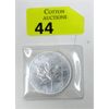 Image 1 : 1 Oz .9999 Silver 2010 Canada Maple Leaf Coin 