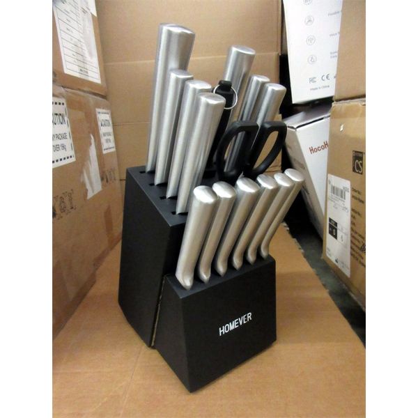 New 16 Pcs. Homever Knife Set - Model: KF-H8003