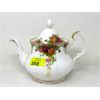 Image 1 : Royal Albert "Old Country Roses" China Teapot