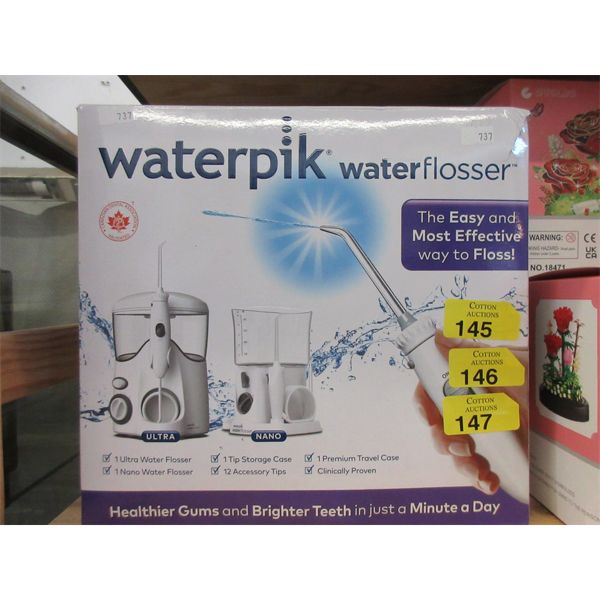 Waterpik Water Flosser Twin Pack - Open box