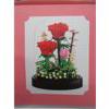 Image 2 : 3 New Floral Craft Kits with 6" Tall Domes