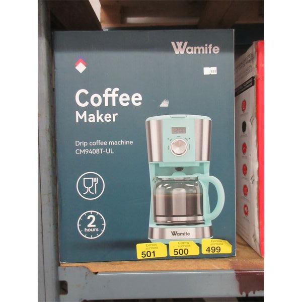New Wamife 12 Cup Coffee Maker - Blue