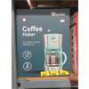 Image 1 : New Wamife 12 Cup Coffee Maker - Blue