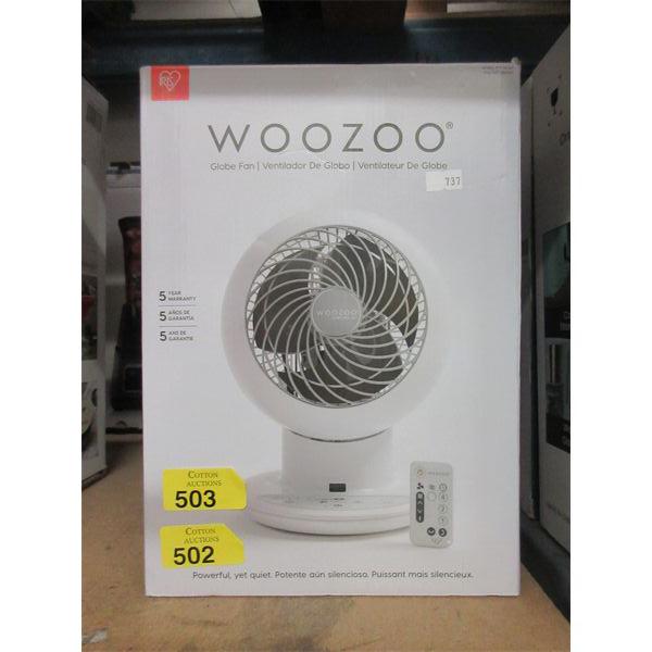 Woozoo Desktop Globe Fan - Open Box