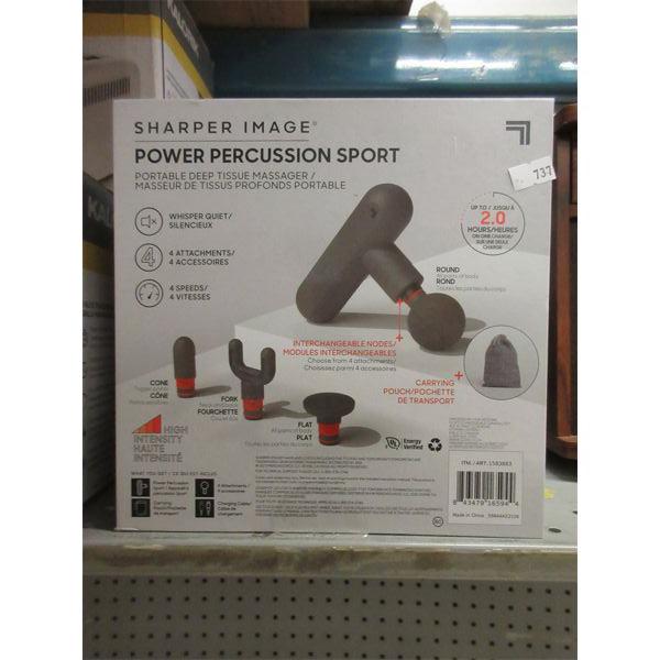 Sharper Image Power Percussion Sport Massager 