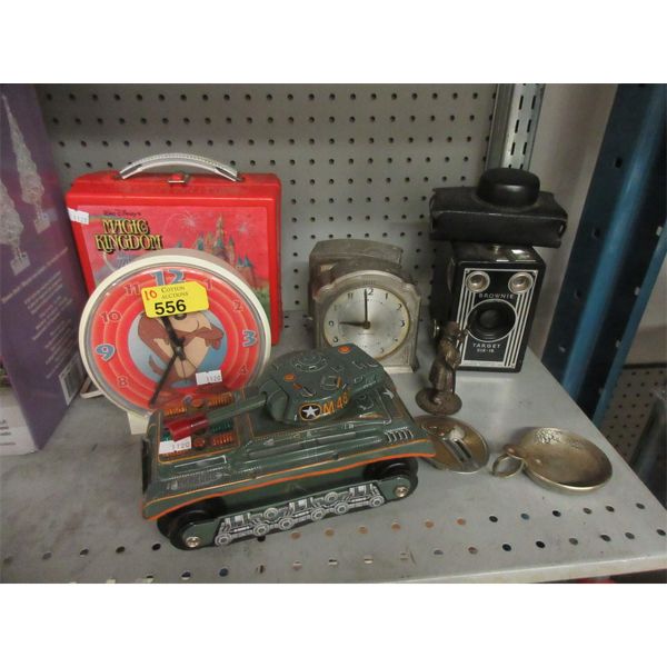 10 Vintage Clocks, Cameras & More 