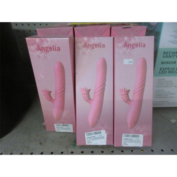 3 New Angelia Vibrators in Sealed Packages