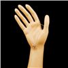 Image 1 : 14K Gold 0.15ctw Diamond Pendant