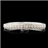 Image 2 : 14K Gold 3.31ctw Diamond Bracelet
