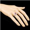 Image 3 : 18K Gold 2.10ct Spinel & 0.95ctw Diamond Ring