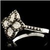 Image 2 : 14K Gold 0.55ctw Diamond Ring