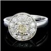 Image 1 : 14K Gold 1.25ctw Diamond Ring