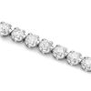 Image 2 : 18k White Gold 9.50ct Diamond Tennis Bracelet