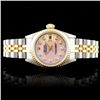 Image 9 : Rolex 18K & SS DateJust Diamond Ladies Watch