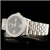 Image 2 : Rolex SS DateJust Diamond 36MM Wristwatch