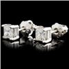 Image 2 : 14K Gold 0.52ctw Diamond Earrings