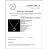 Image 4 : 14K Gold 0.45ctw Diamond Pendant