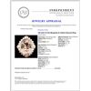 Image 5 : 14K Gold 18.75ct Morganite & 2.26ctw Diamond Ring