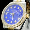 Image 2 : Rolex YG/SS DateJust Diamond 36MM Watch