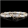 Image 2 : 14K Two-Tone 2.68ctw Diamond Bracelet