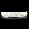 Image 1 : 14K Gold 6.15ctw Diamond Bangle