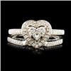 Image 1 : 14K Gold 0.52ctw Diamond Ring