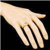 Image 3 : 14K Gold 0.76ctw Diamond Ring