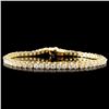 Image 1 : 14K Gold 3.50ctw Diamond Bracelet