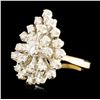 Image 2 : 14K Gold 0.49ctw Diamond Ring