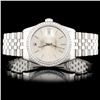 Image 1 : Rolex SS DateJust Diamond 36mm Wristwatch