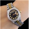 Image 1 : Rolex DateJust 2.15ctw Full Bust Diamond Watch