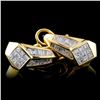 Image 2 : 18K Yellow Gold 2.32ctw Diamond Earrings