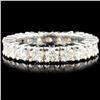 Image 1 : 18K Gold 2.50ctw Diamond Eternity Ring