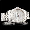 Image 3 : Rolex DateJust SS Diamond 36mm Wristwatch