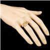 Image 3 : 18K Gold 1.34ctw Fancy Diamond Ring