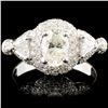 Image 1 : 18K Gold 2.03ctw Diamond Ring