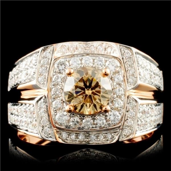 18K Gold 1.89ctw Diamond Ring