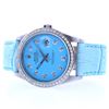 Image 2 : Rolex DateJust Diamond Blue Dial 36MM Wristwatch