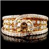 Image 1 : 14K Gold 2.20ctw Diamond Ring