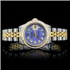 Image 1 : Rolex YG/SS DateJust Diamond Ladies Watch