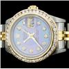 Image 2 : Rolex YG/SS DateJust Diamond Ladies Watch