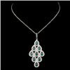 Image 2 : 14K Gold 2.36ctw Fancy Color Diamond Pendant