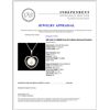 Image 4 : 18K Gold 12.50MM Pearl & 0.49ctw Diamond Pendant
