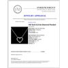 Image 4 : 14K Gold 0.21ctw Diamond Pendant