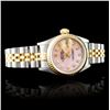 Image 10 : Rolex 18K & SS DateJust Diamond Ladies Watch