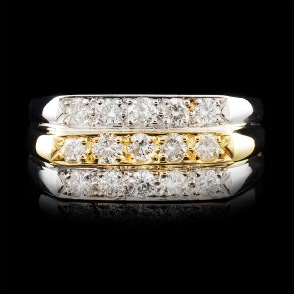 14K Gold 0.86ctw Diamond Ring