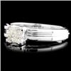 Image 2 : 18K Gold 0.25ctw Diamond Ring