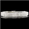 Image 1 : 18K Gold 11.00ctw Diamond Bracelet