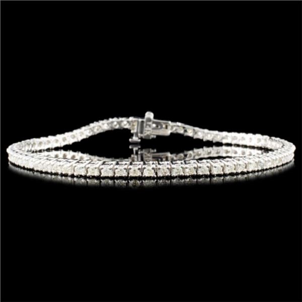 14K Gold 2.00ctw Diamond Bracelet